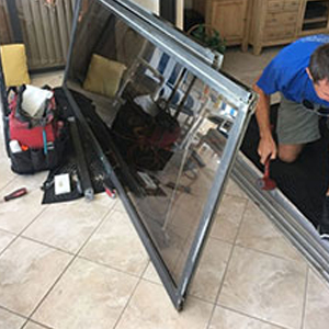 sliding glass door frame repair Emeryville