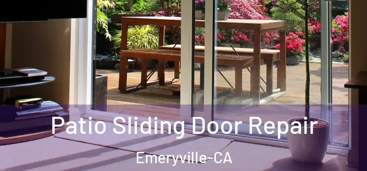 Patio Sliding Door Repair Emeryville-CA